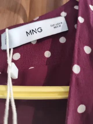 Mono pantalón lunares Mango