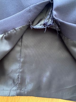 Vestido Satela azul talla L