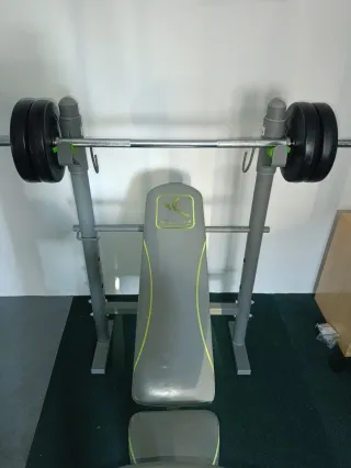 Banco de pesas Domyos BM160