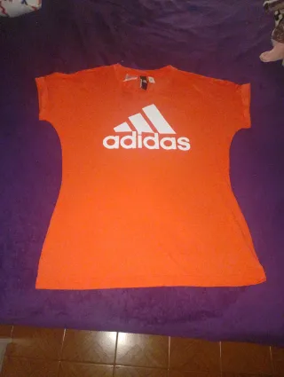 Camiseta Adidas Naranja 