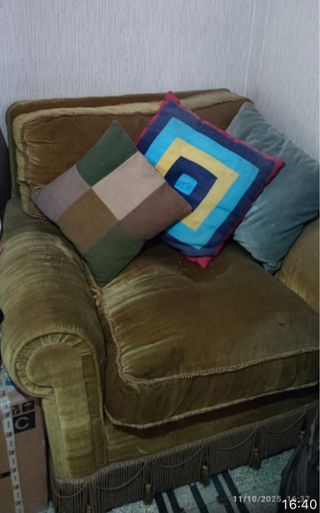 Divano letto 3 posti + 2 poltrone