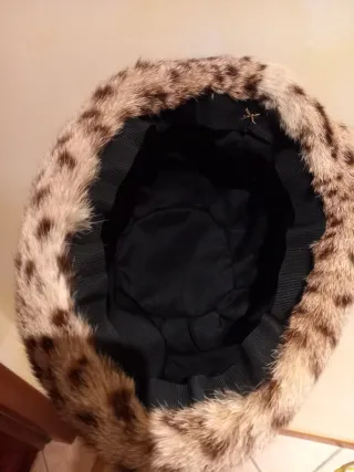 Cappello invernale donna pelle e pelliccia