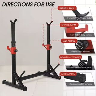 ◆PRECINTADO◆  Soporte para barra de pesas