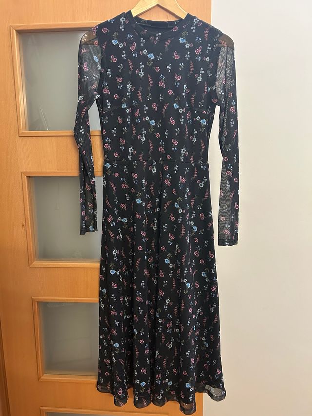 Vestido longo estampado Even&Odd