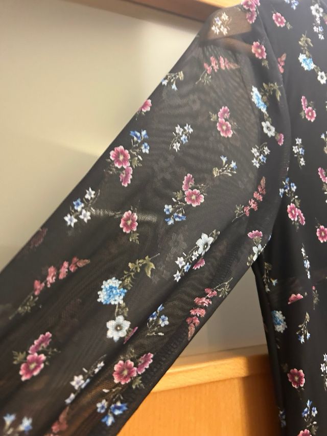 Vestido longo estampado Even&Odd