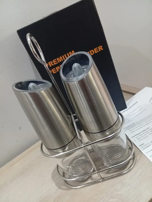 Molinillo Eléctrico Sal y Pimienta