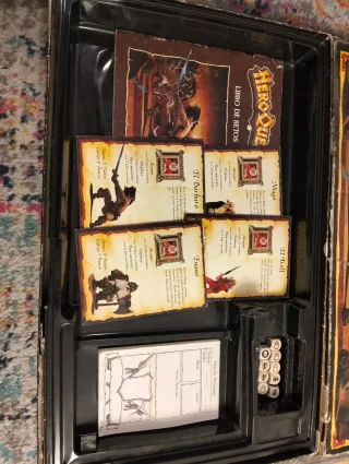 Heroquest Juego de Mesa Incompleto