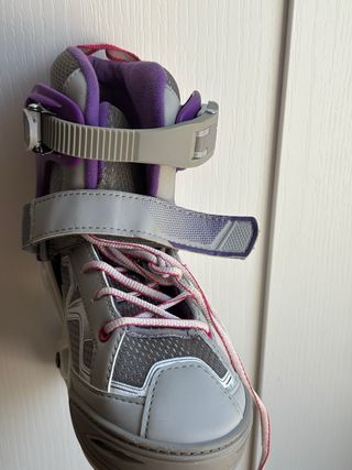 Patines Oxelo Morado y Gris