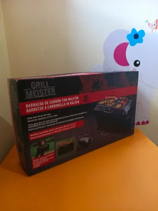 Custodia per barbecue a carbonella GrillMeister