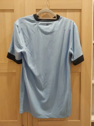 Camiseta Manchester City 2014 Nike Azul