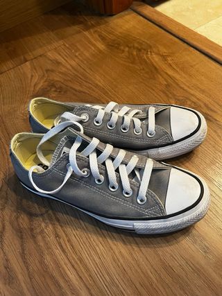 Converse grises talla 37