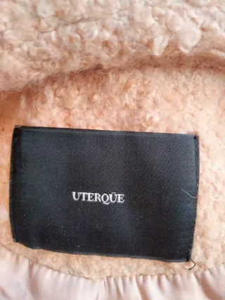 Abrigo UTERQÜE Lana Alpaca Talla S NUEVO