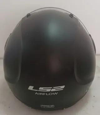 Casco LS2 Negro con Visera Transparente
