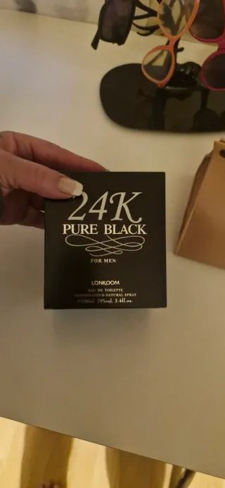 Perfume 24K Pure Black para Hombre