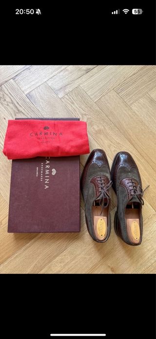 Carmina Oxford Full Brogue Zapatos
