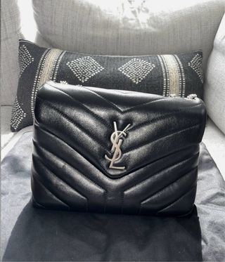 Bolso YSL Saint Laurent Lou Lou Small Negro 2 mano
