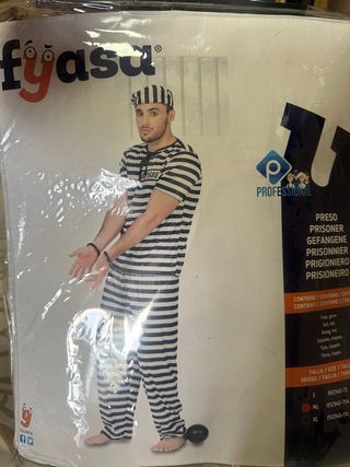 Disfraz Preso Fyasa Talla M