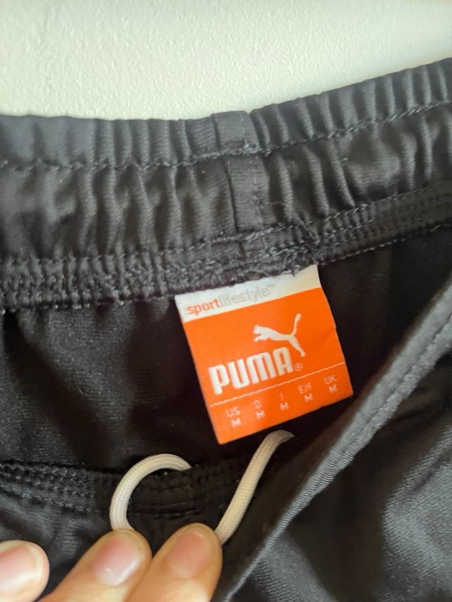 Pantalón Puma Negro Equipo Griego