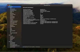 MacBook Pro i5 16GB RAM 512GB SSD Plata