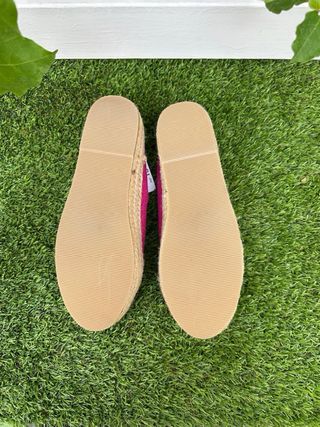 Zapatillas esparto El Corte Inglés rosa