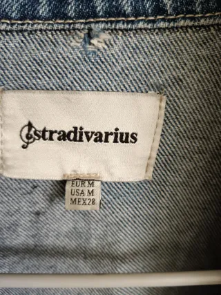 Cazadora Vaquera Stradivarius Talla M