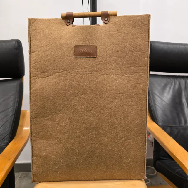 Cesto Mudo Concept fieltro y madera