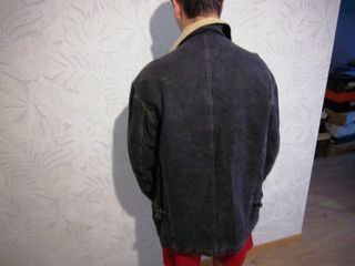Cazadora vaquera 3/4 negra XL