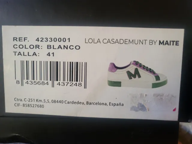 Deportivas Lola Casademunt by Maite a estrenar