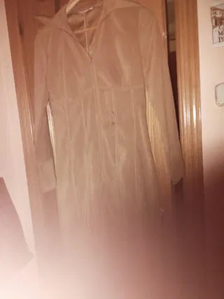 Vestido camisero marrón