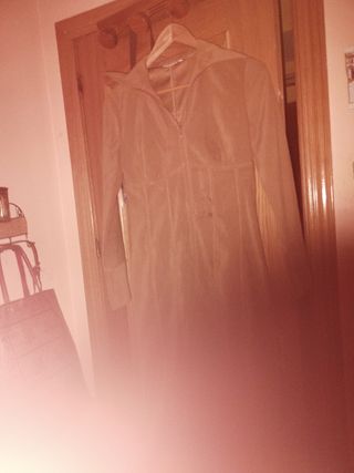 Vestido camisero marrón