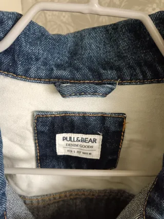 Cazadora Vaquera Pull&Bear Azul