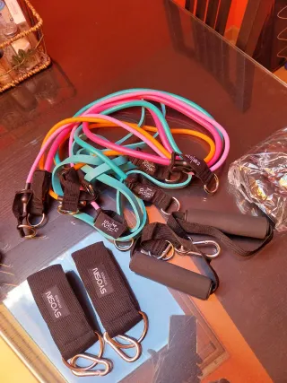 Bandas elásticas de resistencia para fitness
