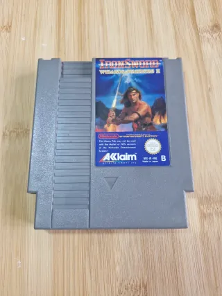 Juego NES Iron Sword Wizards Warriors II