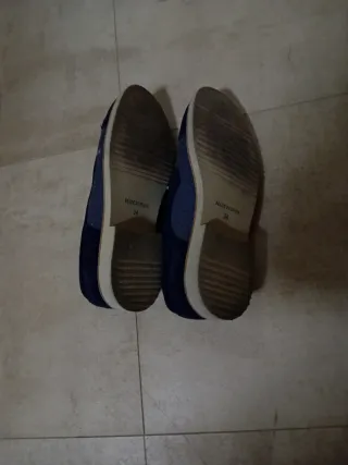 Zapatos comunión niño azul talla 34