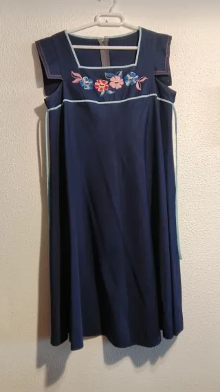 Vestido hecho a mano floral