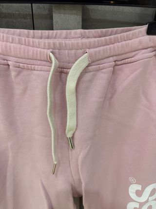 Pantaloni tuta Happiness rosa
