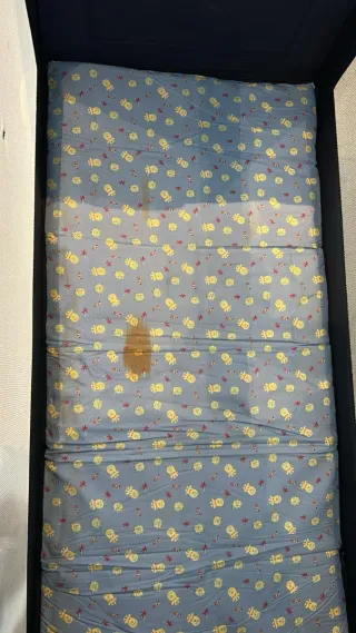 Cuna de viaje plegable