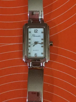 Reloj Thermidor Mujer Plata y Blanco