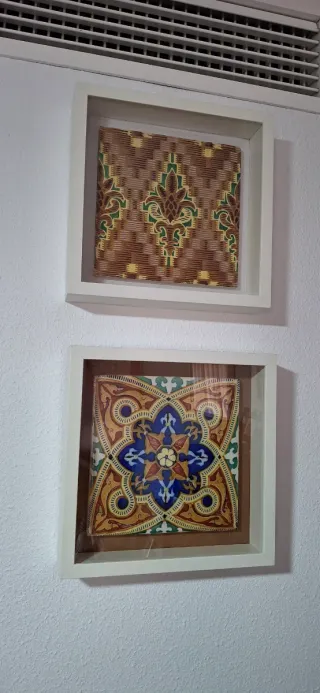 Azulejo decorativo vintage originales 1920 aprox.