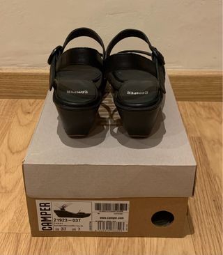 Sandalias Camper Talla 37 Negras