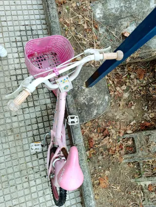 Bicicleta infantil rosa Hello Kitty