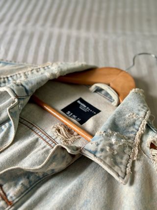 Chaqueta Vaquera desgastada talla S