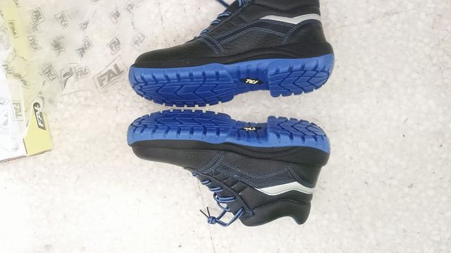 Zapatos de Seguridad FAL Negro/Azul