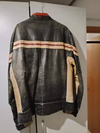 Chaqueta Cuero Hombre 