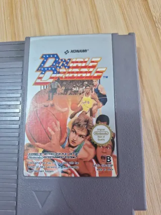 Juego NES Double Dribble Konami
