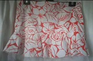 Falda mini estampada floral