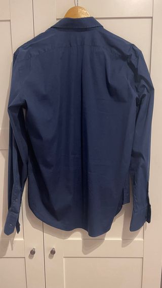 Camisas Zara Man Slim Fit Blanca Talla M
