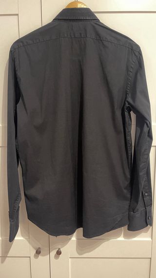 Camisas Zara Man Slim Fit Blanca Talla M