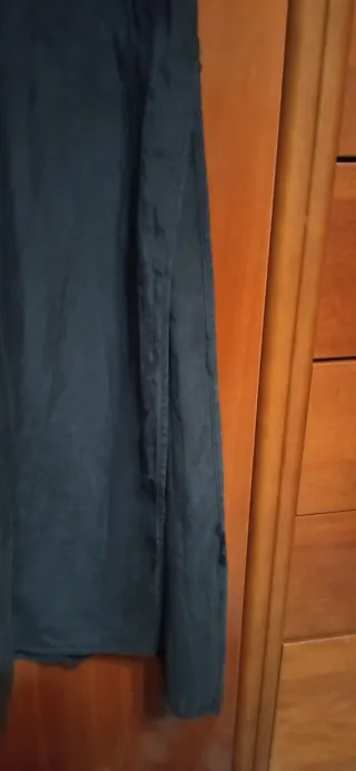 Vestido Zara tirantes negro fluido talla S