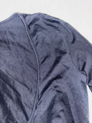 Blusa manga larga escote redondo